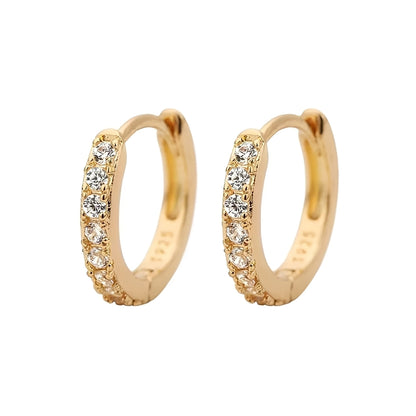 Beatrice – Pendientes Clip con Zirconia Elegantes