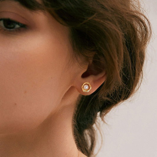 Eden – Pendientes Perla Elegantes