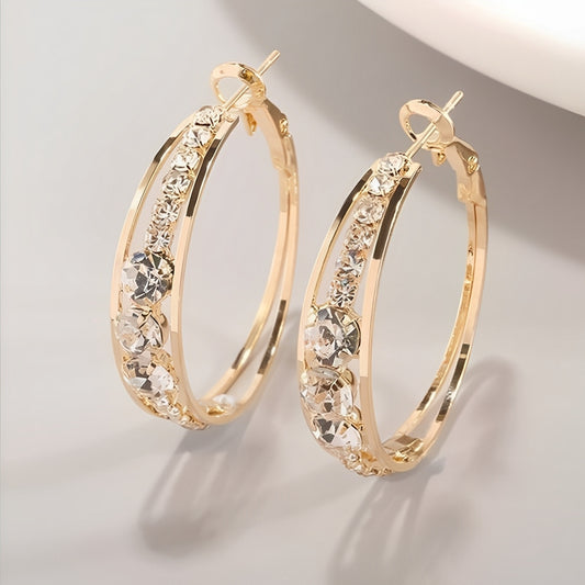 Alma – Pendientes Elegantes con Baño de Oro
