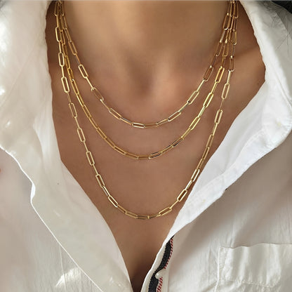 Kyla – Collar Paperclip con Estilo Elegante y Chic
