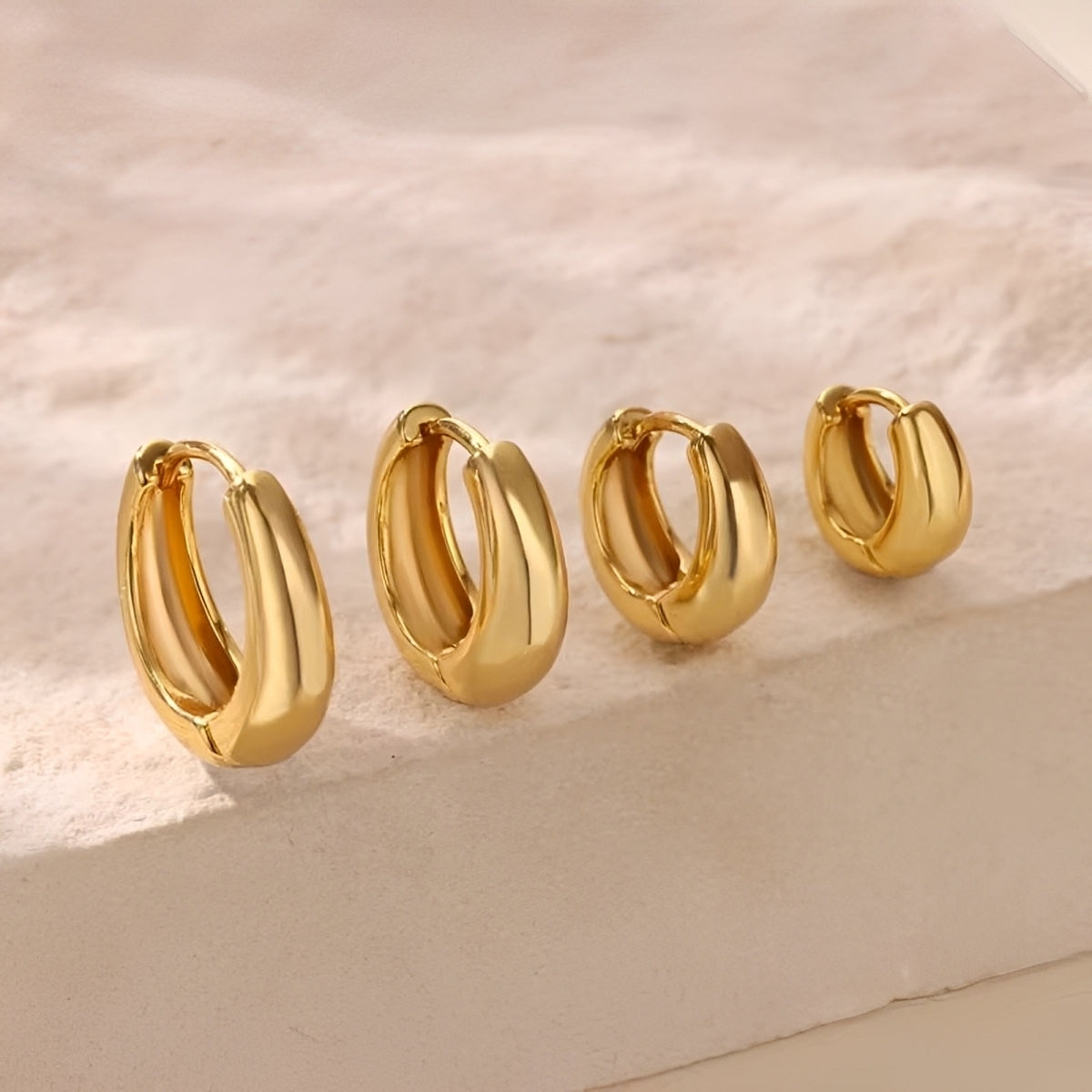 Elise – Pendientes Aro Minimalistas