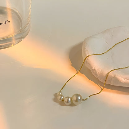 Juliette – Collar Vintage de Perlas de Agua Dulce