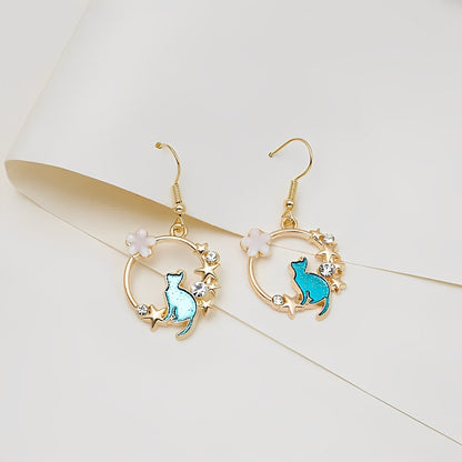 Lynna – Pendientes Gato Lindo