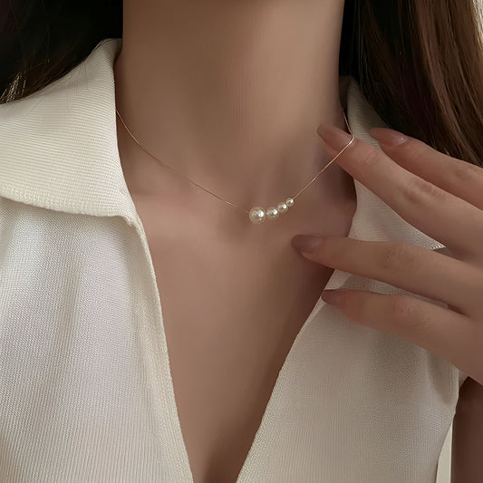Juliette – Collar Vintage de Perlas de Agua Dulce