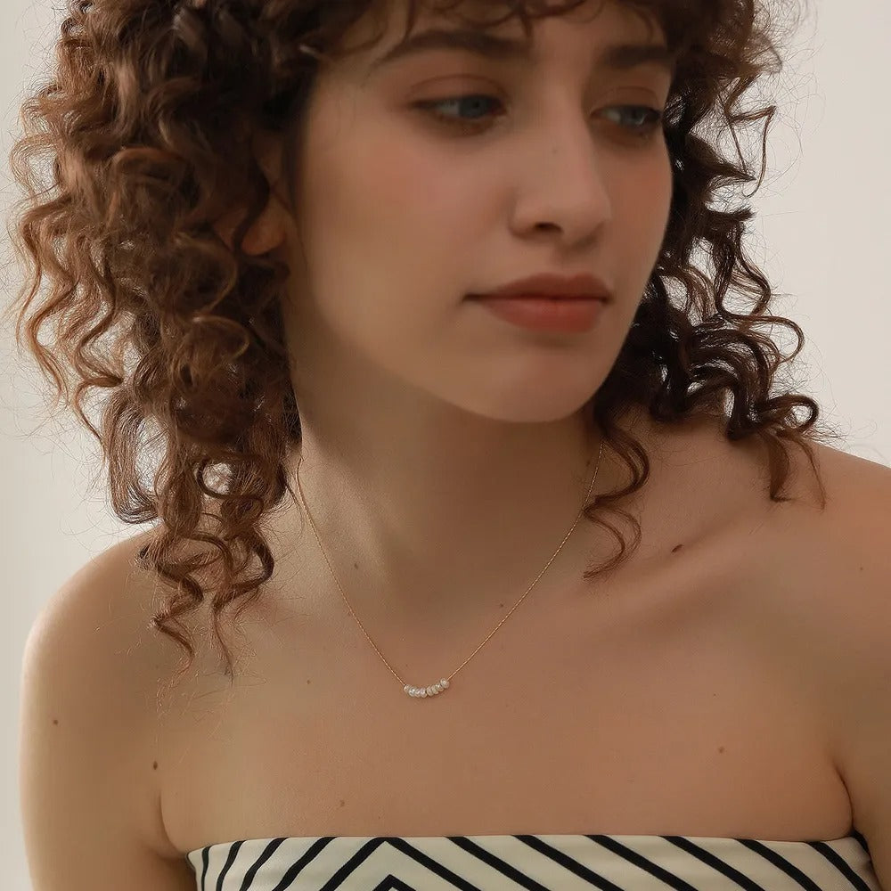 Valerie – Collar de Perlas Clásico y Elegante