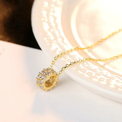 Loren – Collar Clavicular Chapado en Oro