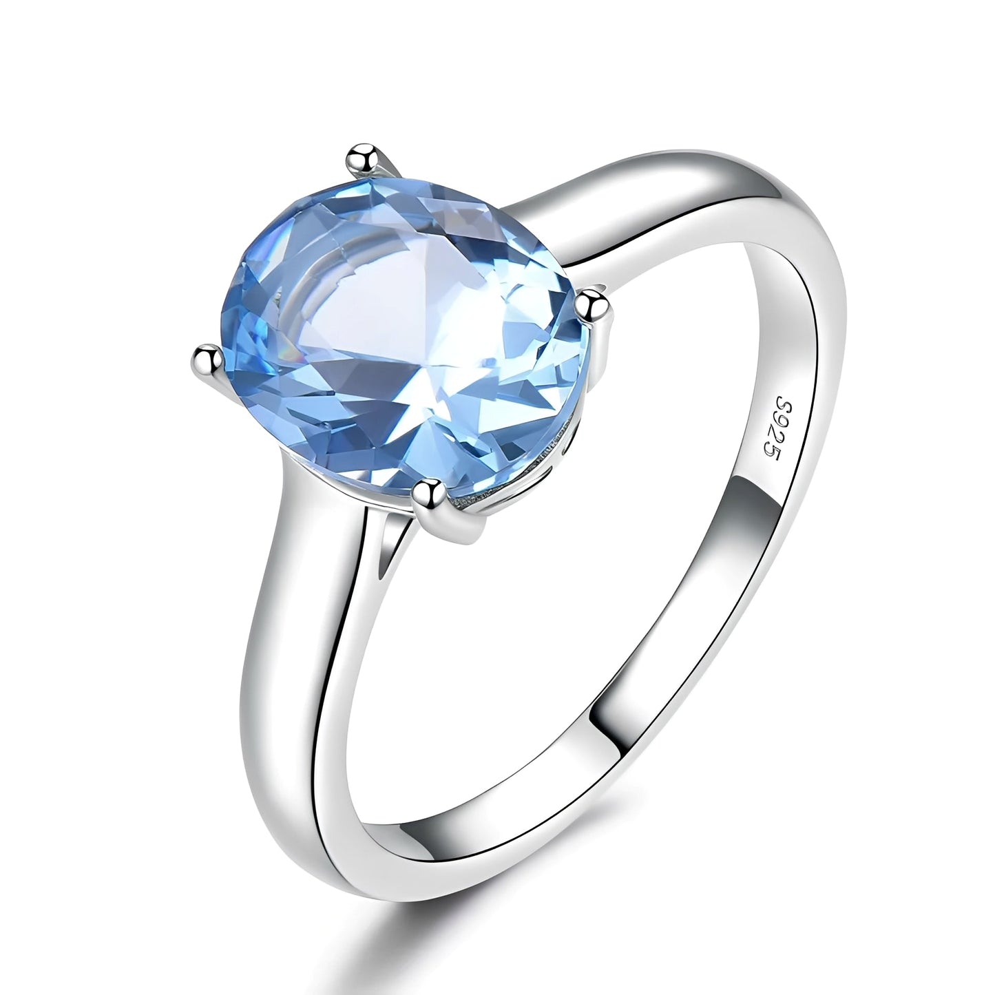 Irene – Anillo en Tanzanita & Plata