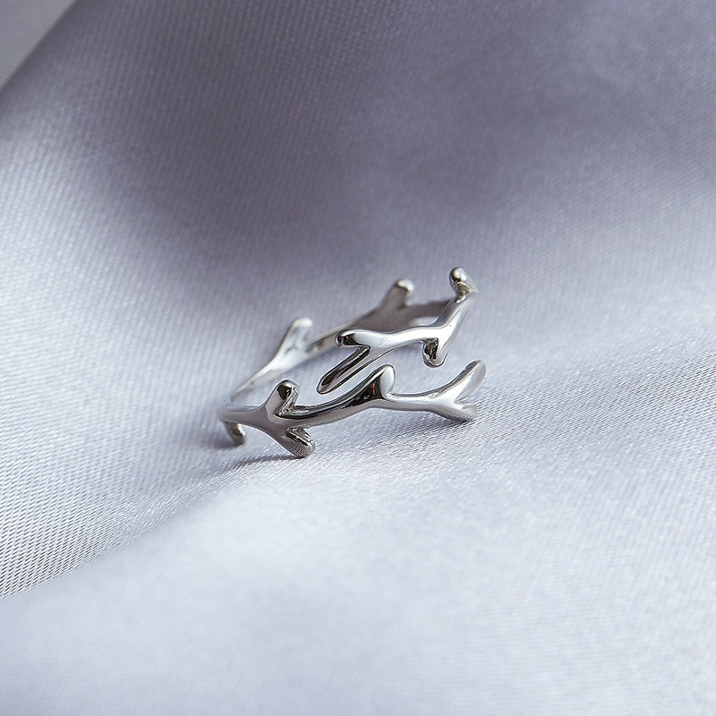 Auren – Anillo Rama Plata Esterlina