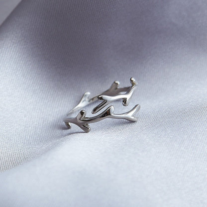 Auren – Anillo Rama Plata Esterlina