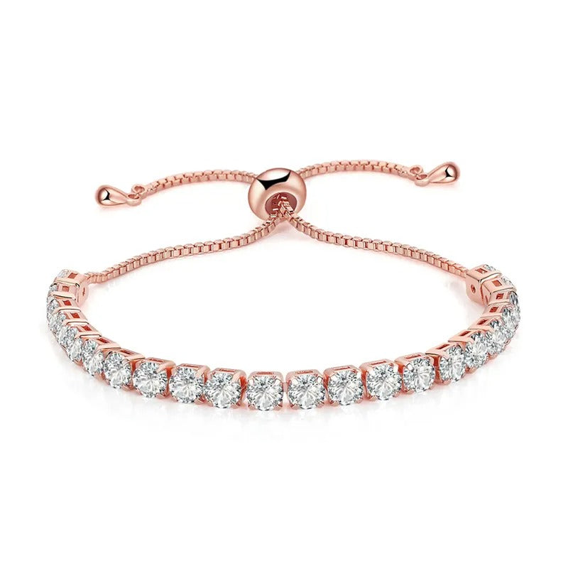 Nami – Pulsera Tenis Brillante en Ópalo