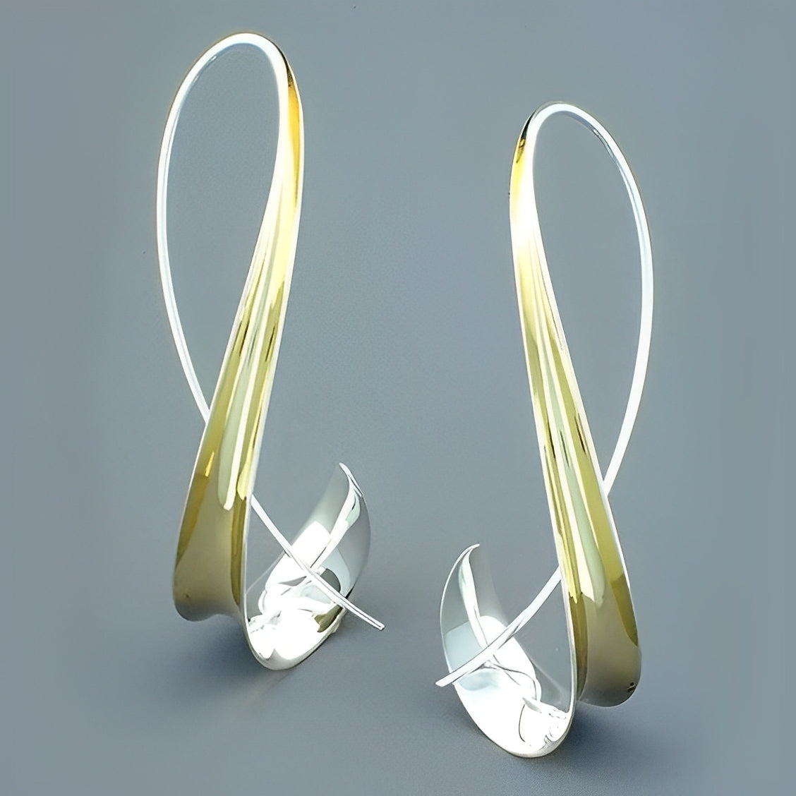Winnie – Pendientes Dorados Vintage Colgantes