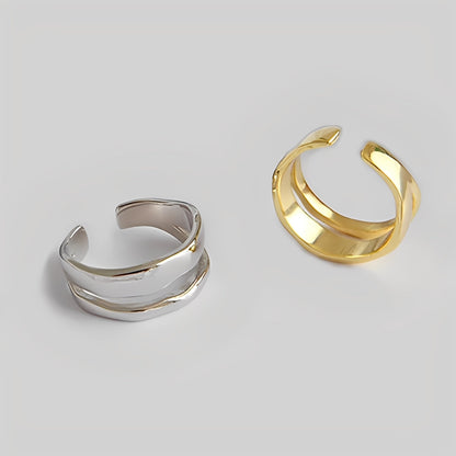 Ashley – Anillo Doble Elegante