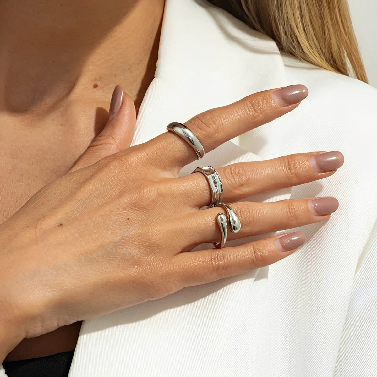 Luisa – Anillo Abierto Minimalista