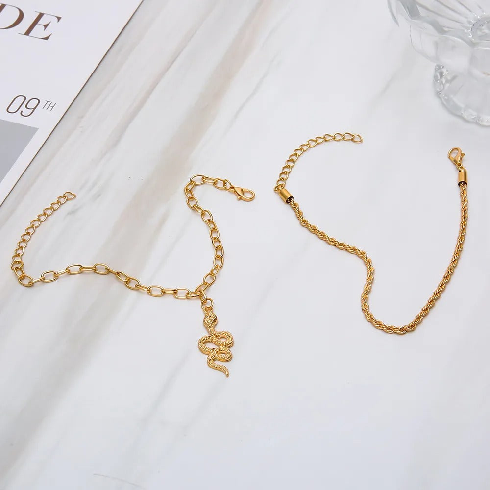 Maelli – Cadenita de Tobillo Bohemia Elegante