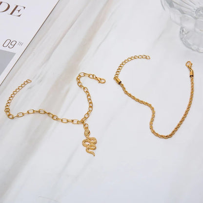 Maelli – Cadenita de Tobillo Bohemia Elegante