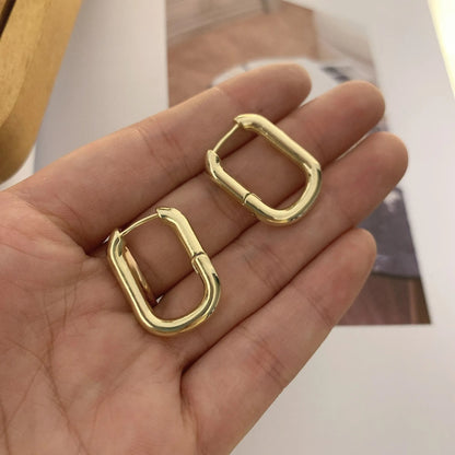 Colette – Pendientes Ovalados Franceses Elegantes