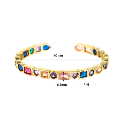 Selina – Pulsera Zirconia Retro Elegante
