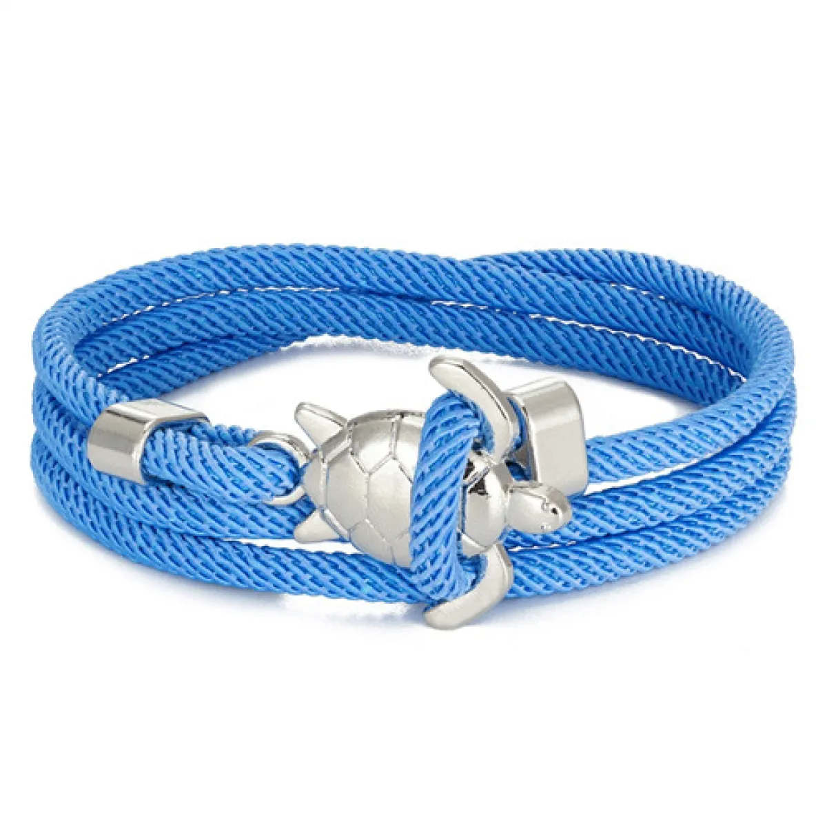 Pulsera Multicapa para Damas con Cierre de Tortuga y Estructura Trenzada