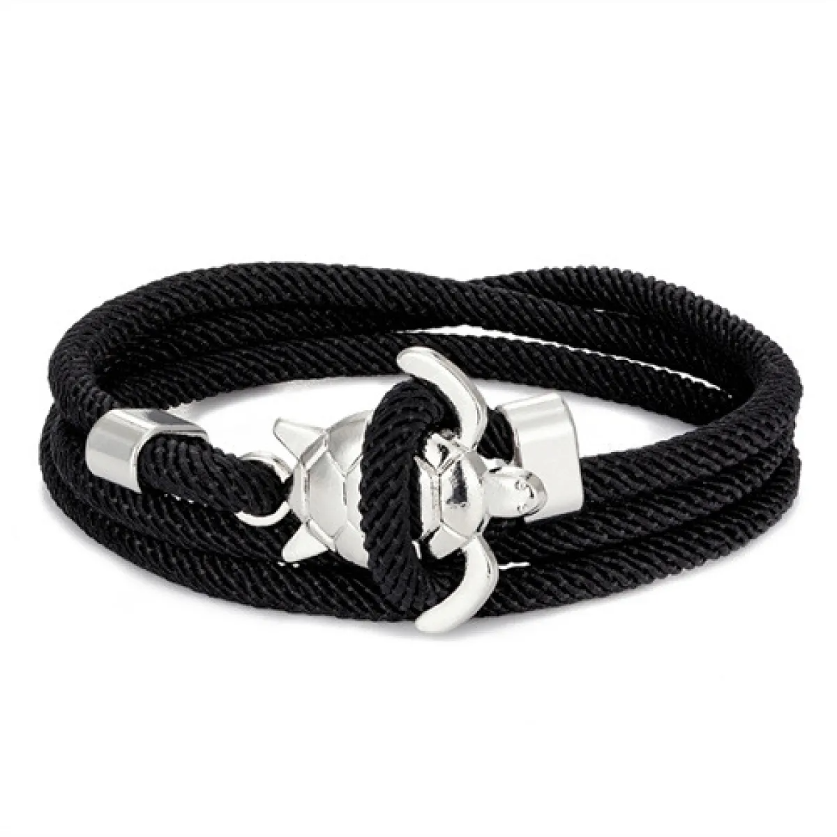 Pulsera Multicapa para Damas con Cierre de Tortuga y Estructura Trenzada