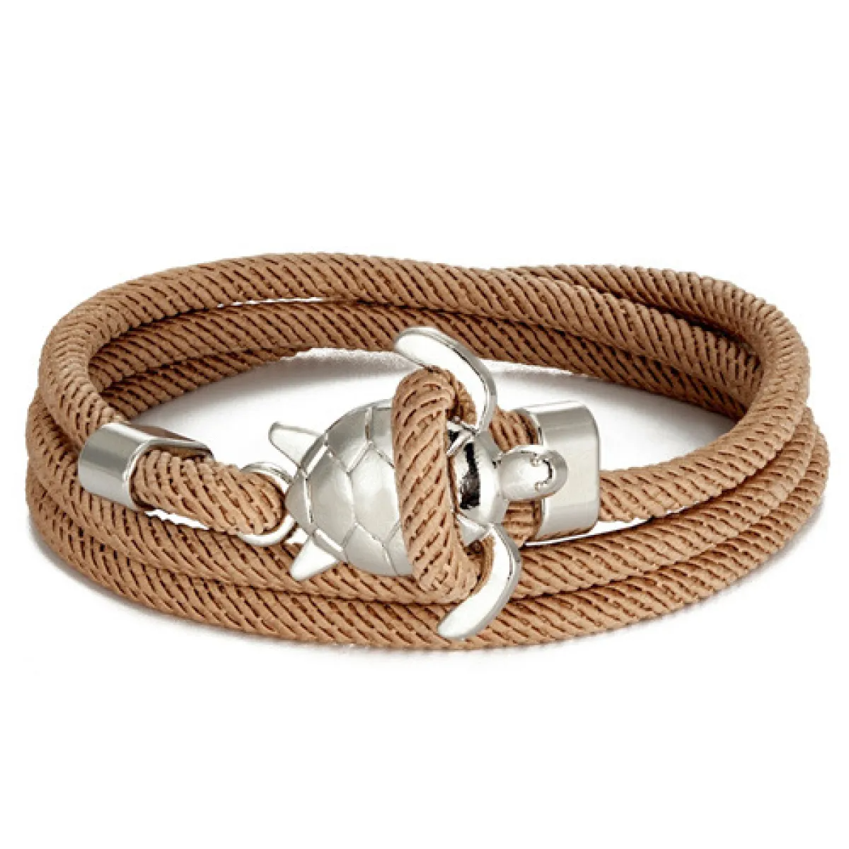 Pulsera Multicapa para Damas con Cierre de Tortuga y Estructura Trenzada