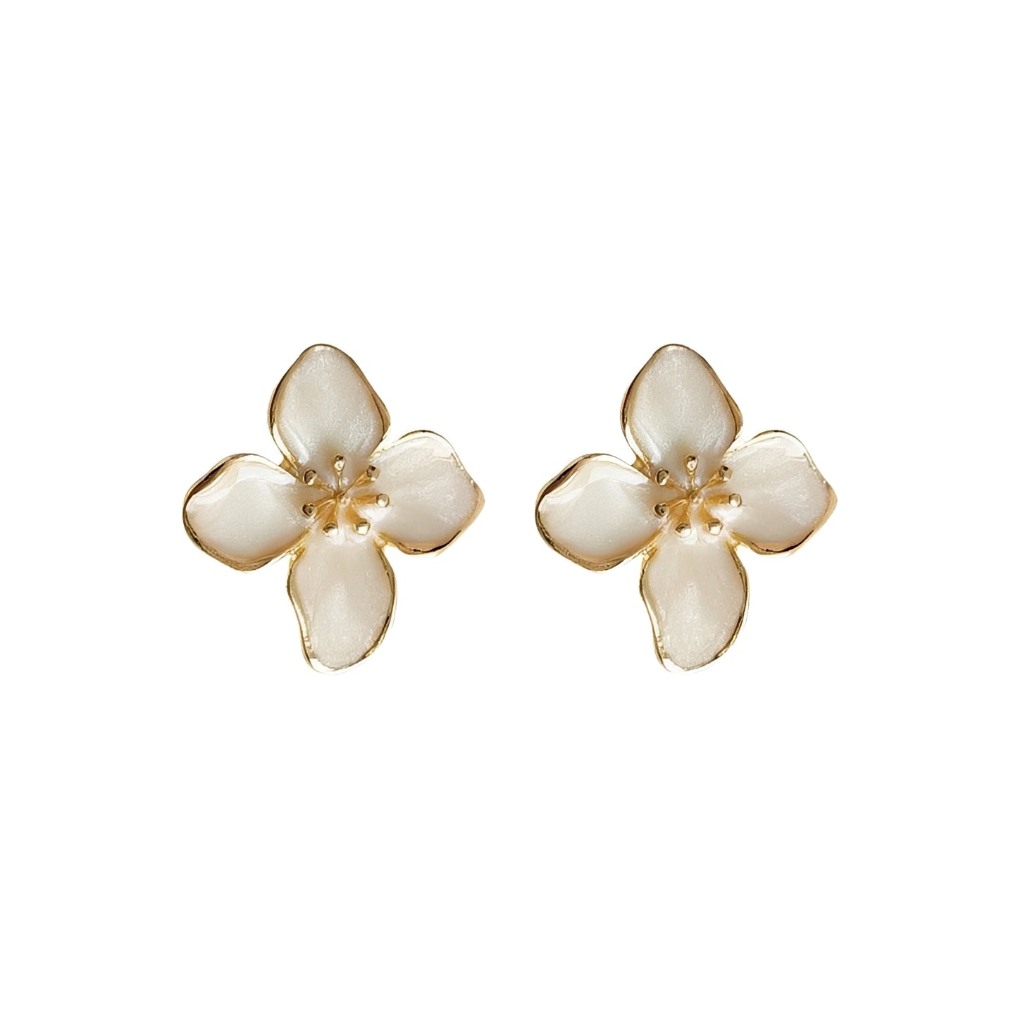 Diana – Pendientes Flor Tridimensionales