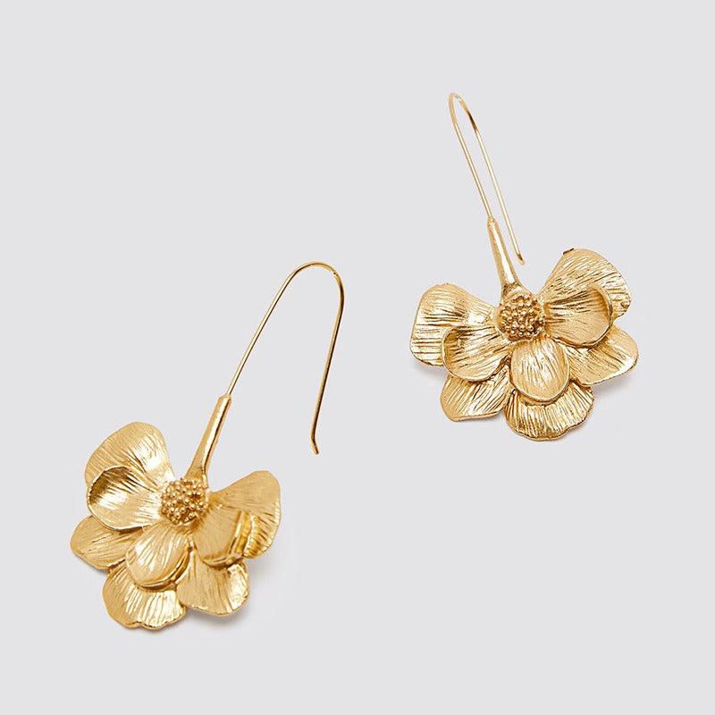 Mariz – Pendientes Flor Desplegada