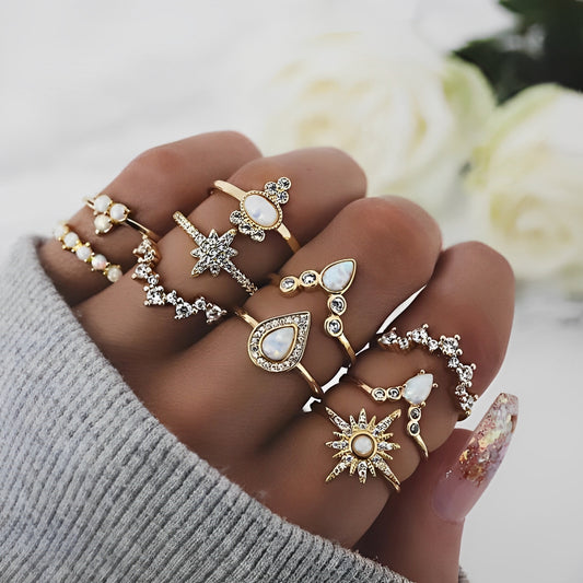 Luna – Pack Premium de 8 a 12 Anillos Únicos