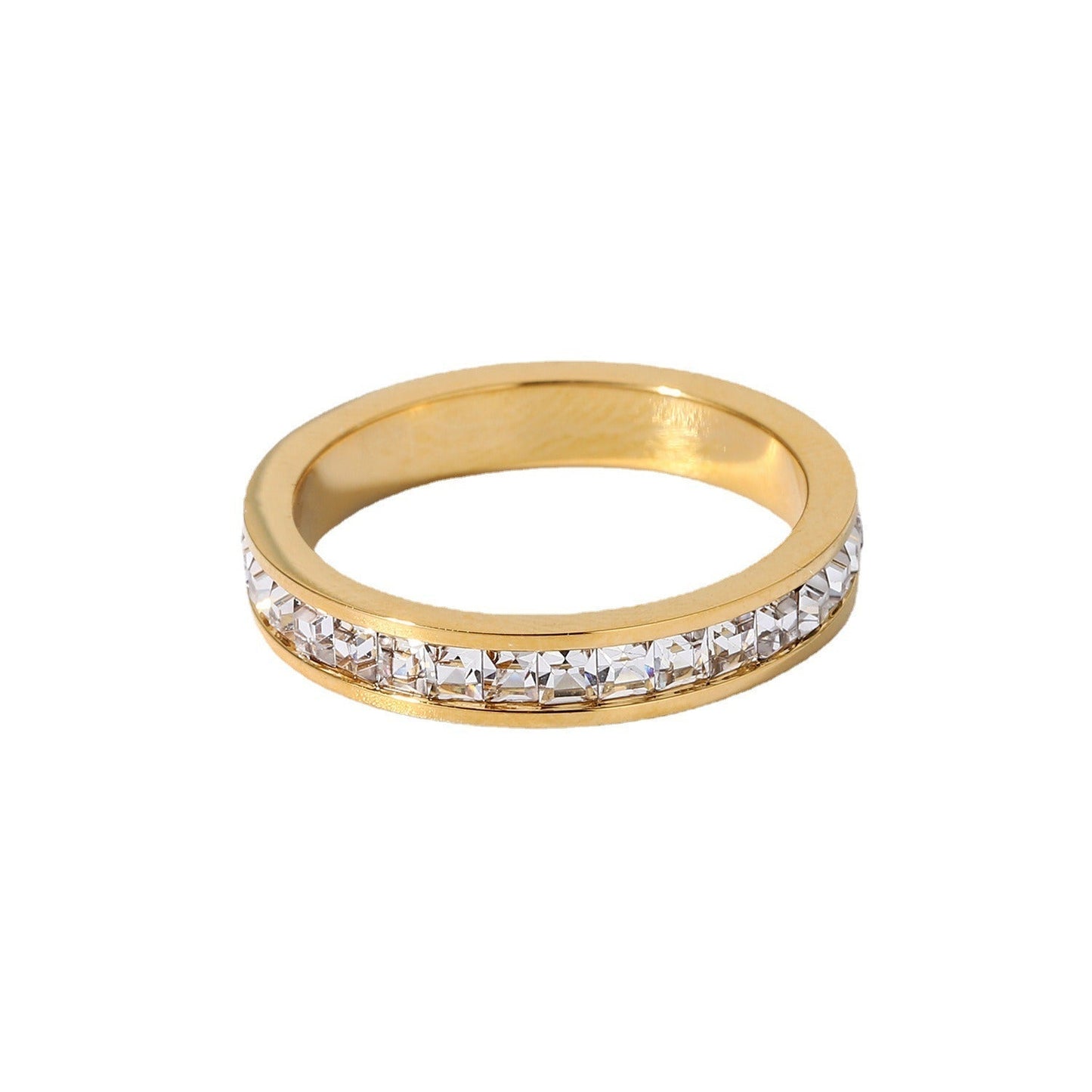 Alleria – Anillo Dorado Elegante
