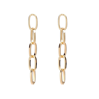 Lucia – Pendientes de Forma de Cadena