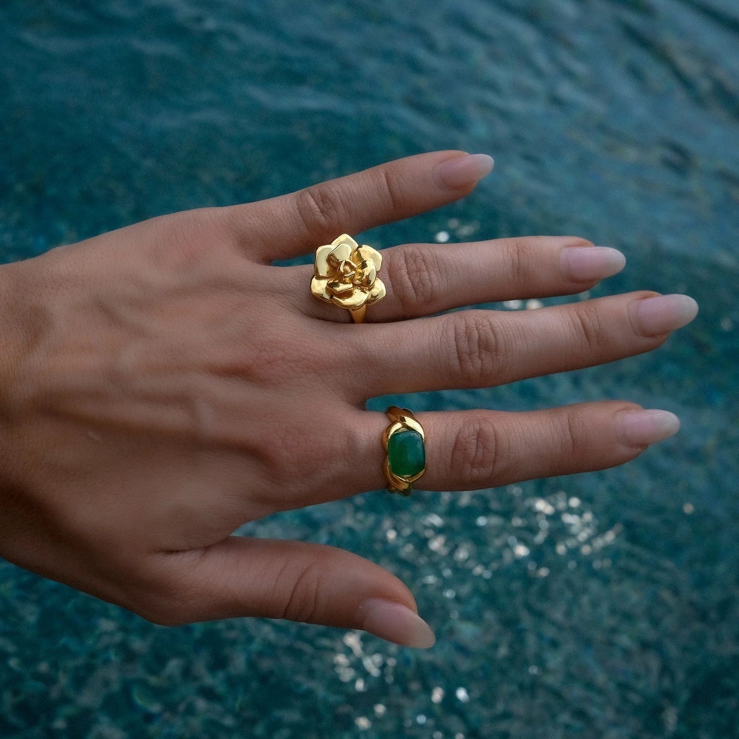 Georgia – Anillo de Acero Inoxidable Diseño Moderno