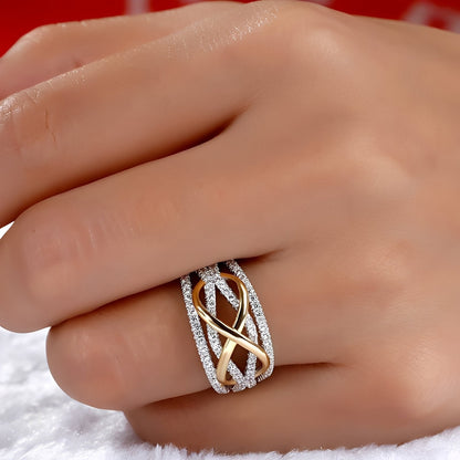 Inaya – Anillo Símbolo Infinito Elegante para Mujer