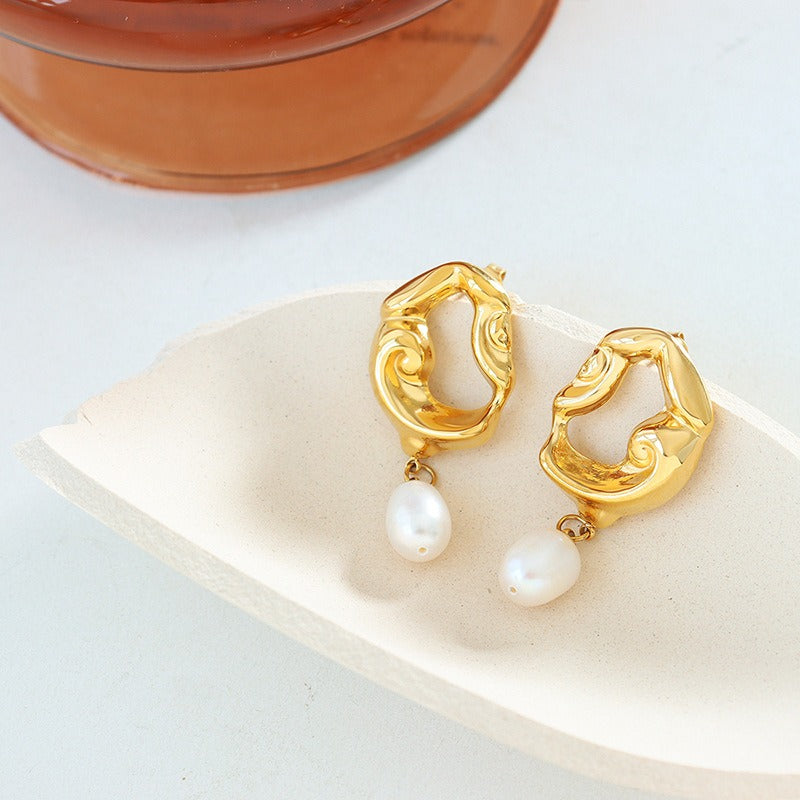 Ophelia – Pendientes Perla Elegantes