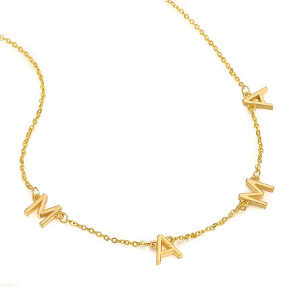 Amara – Collar Clavícula “Mama” Elegante