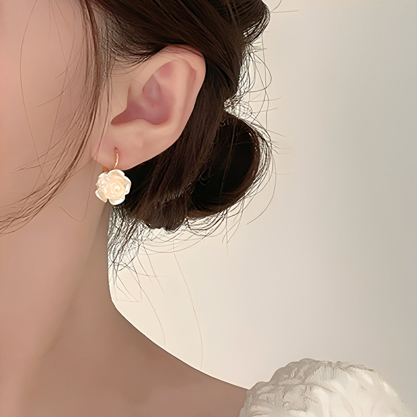 Kylie – Pendientes Rosa Elegantes