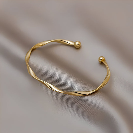 Lara – Pulsera Elegancia Dorada