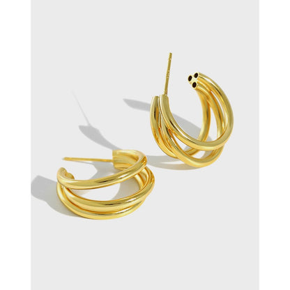 Koleen – Pendientes Aro Circular Elegantes