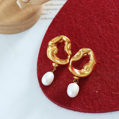 Ophelia – Pendientes Perla Elegantes