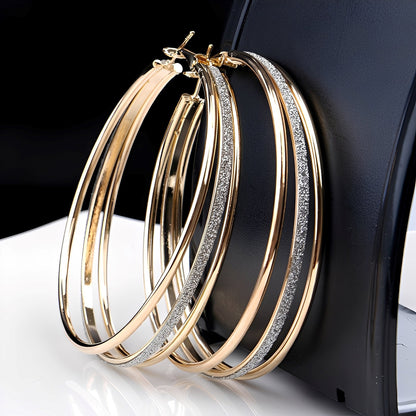 Nori – Pendientes Vintage Chapados en Oro & Brillantes