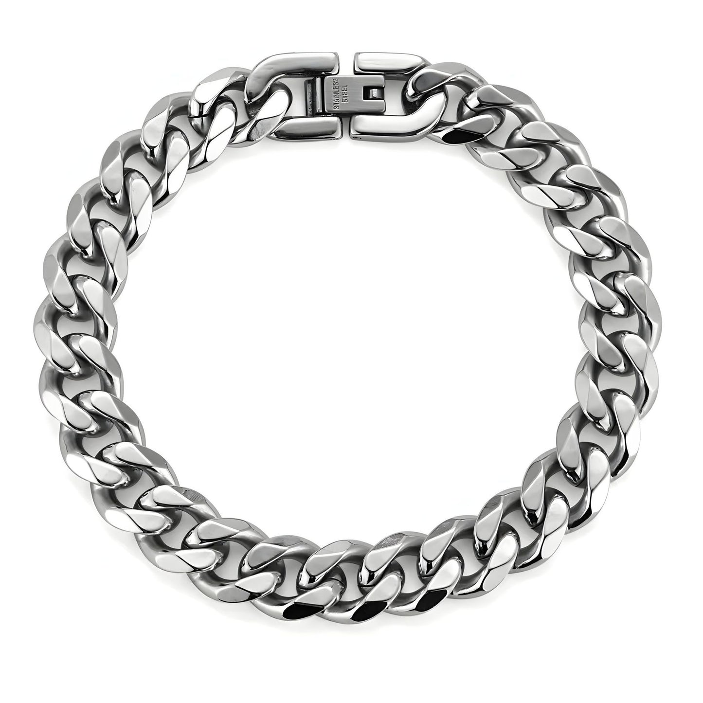 Arlen – Pulsera Acero Pulido Minimalista