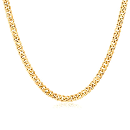 Avana – Collar de Cadena en Oro Estilo Moderno