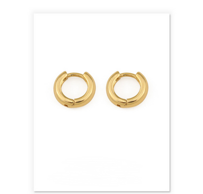 Catherine – Pendientes Dorados Minimalistas