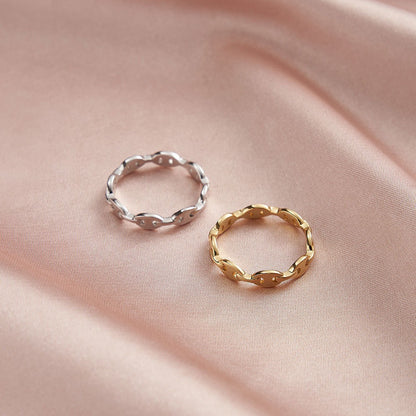 Aria – Anillo Doble Hebilla Diseño Moderno