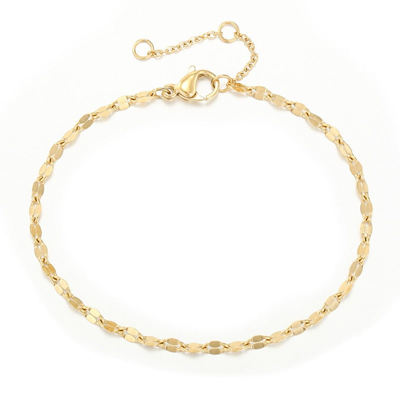 Zyra – Pulsera de Cadena de Oro