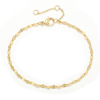 Zyra – Pulsera de Cadena de Oro