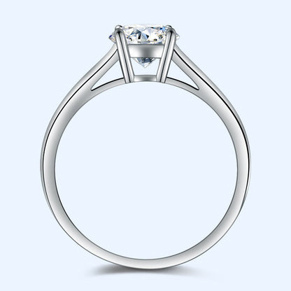 Ashley – Anillo de Boda Elegante con Diamante Simulado
