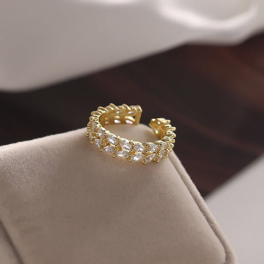 Patricia – Anillo Hojas de Primavera