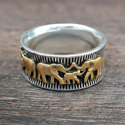 Eli – Bague Elefante Dorado Vintage