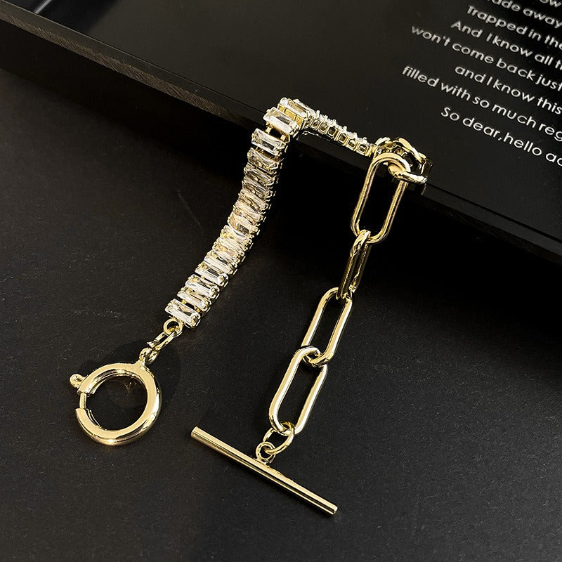 Billie – Pulsera Tennis con Cierre Elegante