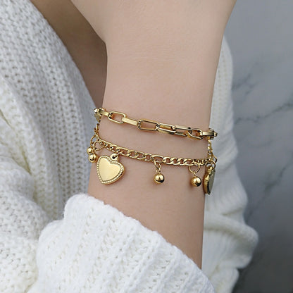 Yuna – Pulsera de Cadena Love Estilo Coreano