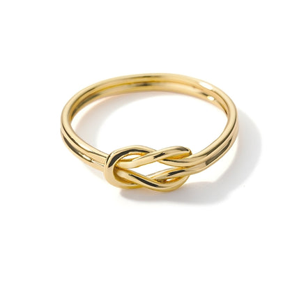 Matilda – Anillo Cruz Entretejida